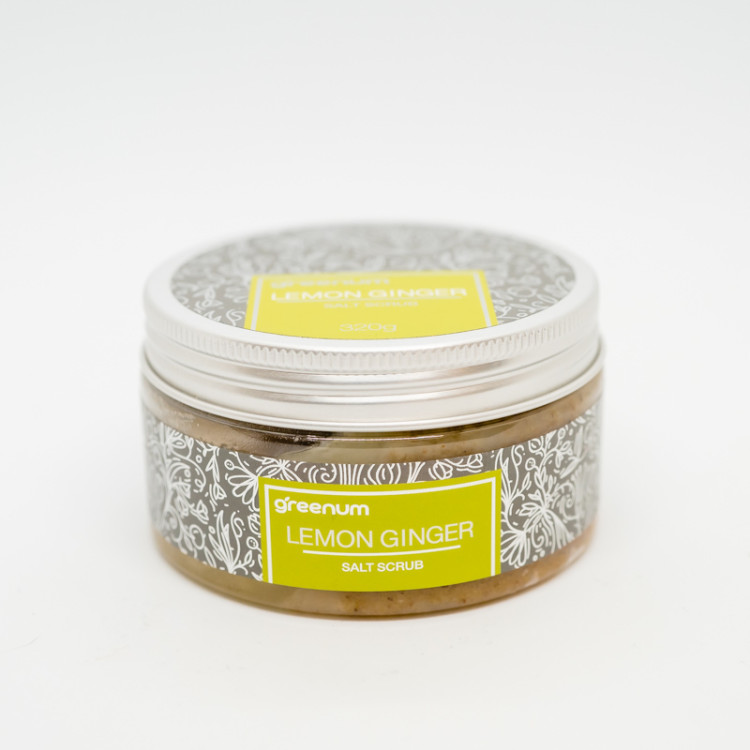 Exfoliant corp sare Lămâie și Ghimbir