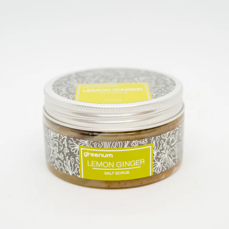 Exfoliant corp sare Lămâie și Ghimbir